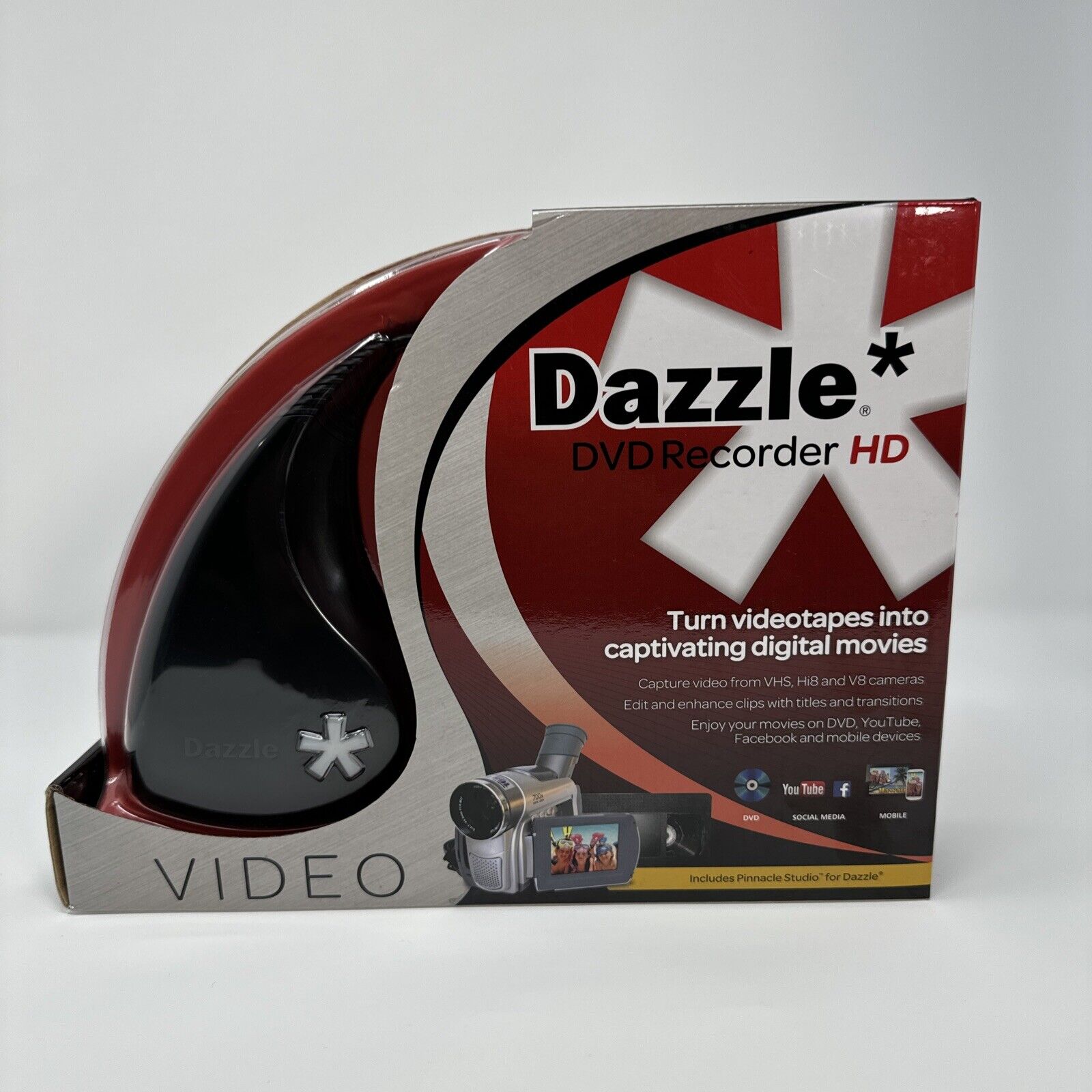 Pinnacle DVCPTENAM Dazzle DVD HD Recorder. NEW/SEALED