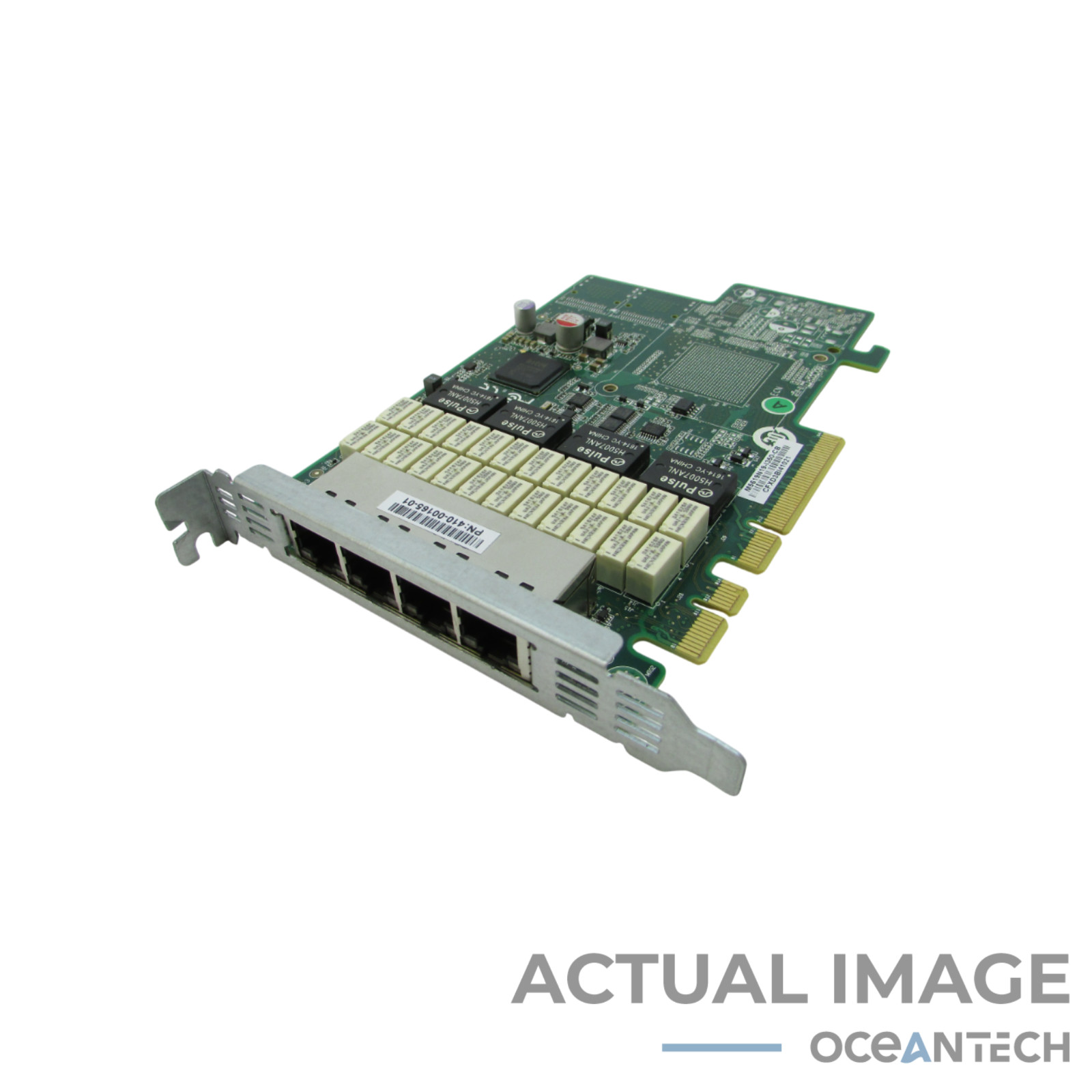 Tyan M5619N19-I350-CB-2308 4-Port Network Interface Card P/N:410-00166-01 Tested