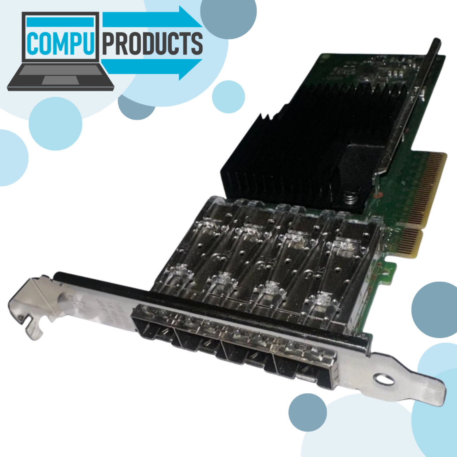 Intel CAN X710-DA4 Ethernet Network Adapter Quad 10/1GbE PCIe 3.0 (8.0 GT/s) Intel CAN X710-DA4 Ethernet Network Adapter Quad 10/1GbE PCIe 3.0 (8.0 GT/s)