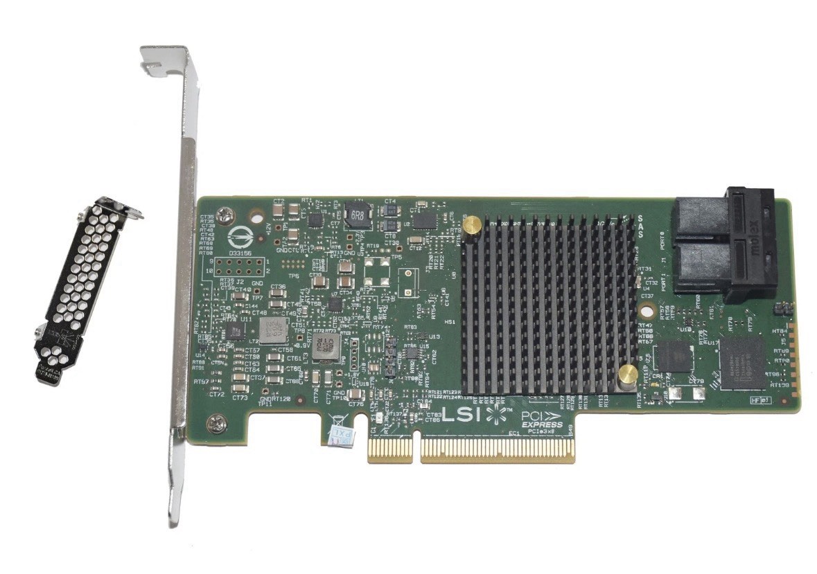 LSI Broadcom SAS 9300-8i 12Gb/s 8-Port IT Mode SATA SAS PCIe HBA Card LSI Broadcom SAS 9300-8i 12Gb/s 8-Port IT Mode SATA SAS PCIe HBA Card