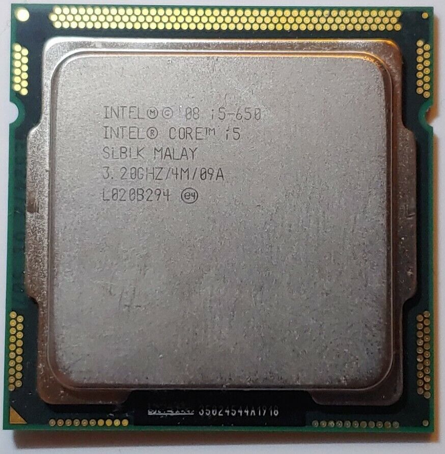 Intel Core i5-650 3.2GHz Dual-Core Processor