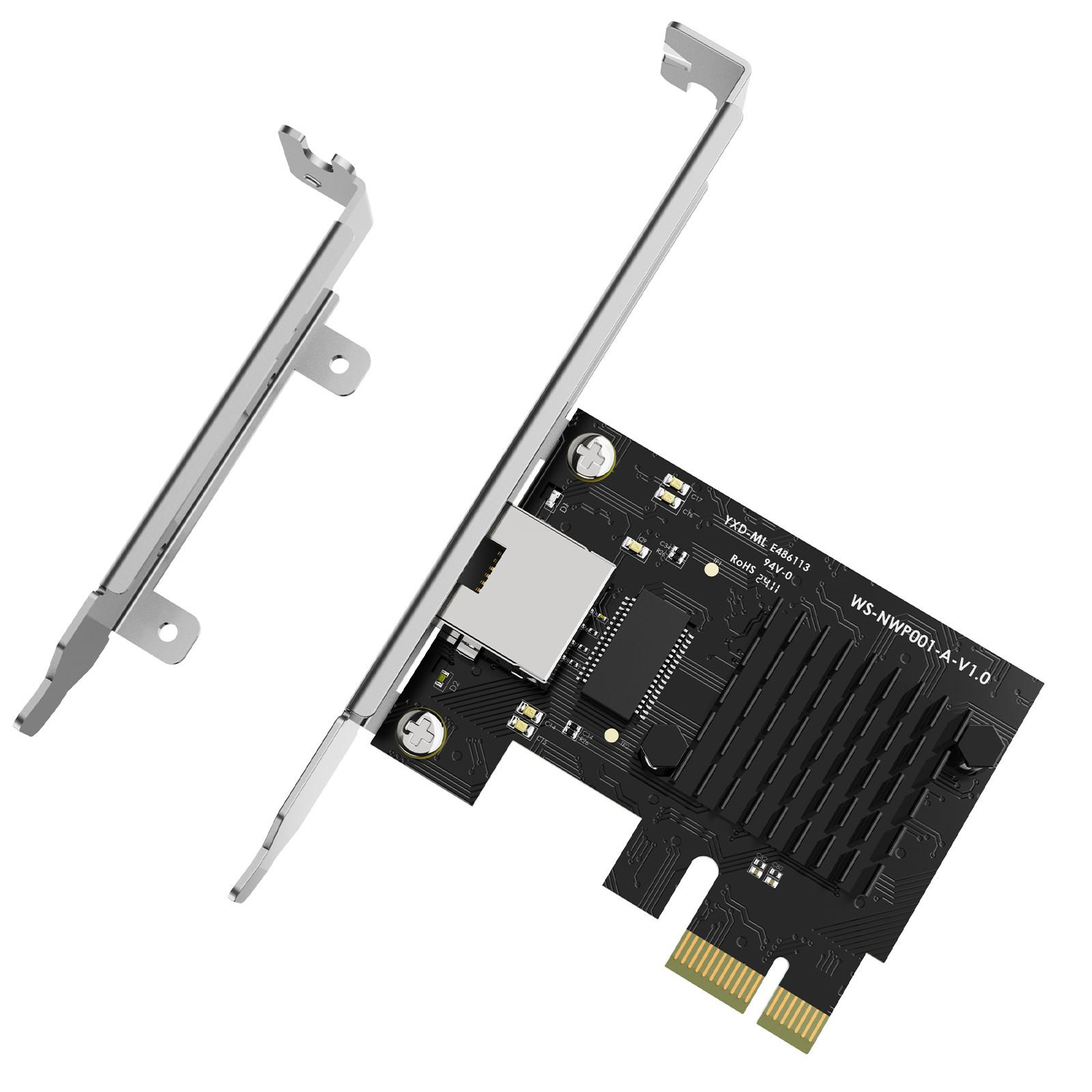 1Gb/2.5Gb/5Gb/10Gb Base-T PCI-e Network Card PCI Express Ethernet Adapter 1Gb/2.5Gb/5Gb/10Gb Base-T PCI-e Network Card PCI Express Ethernet Adapter