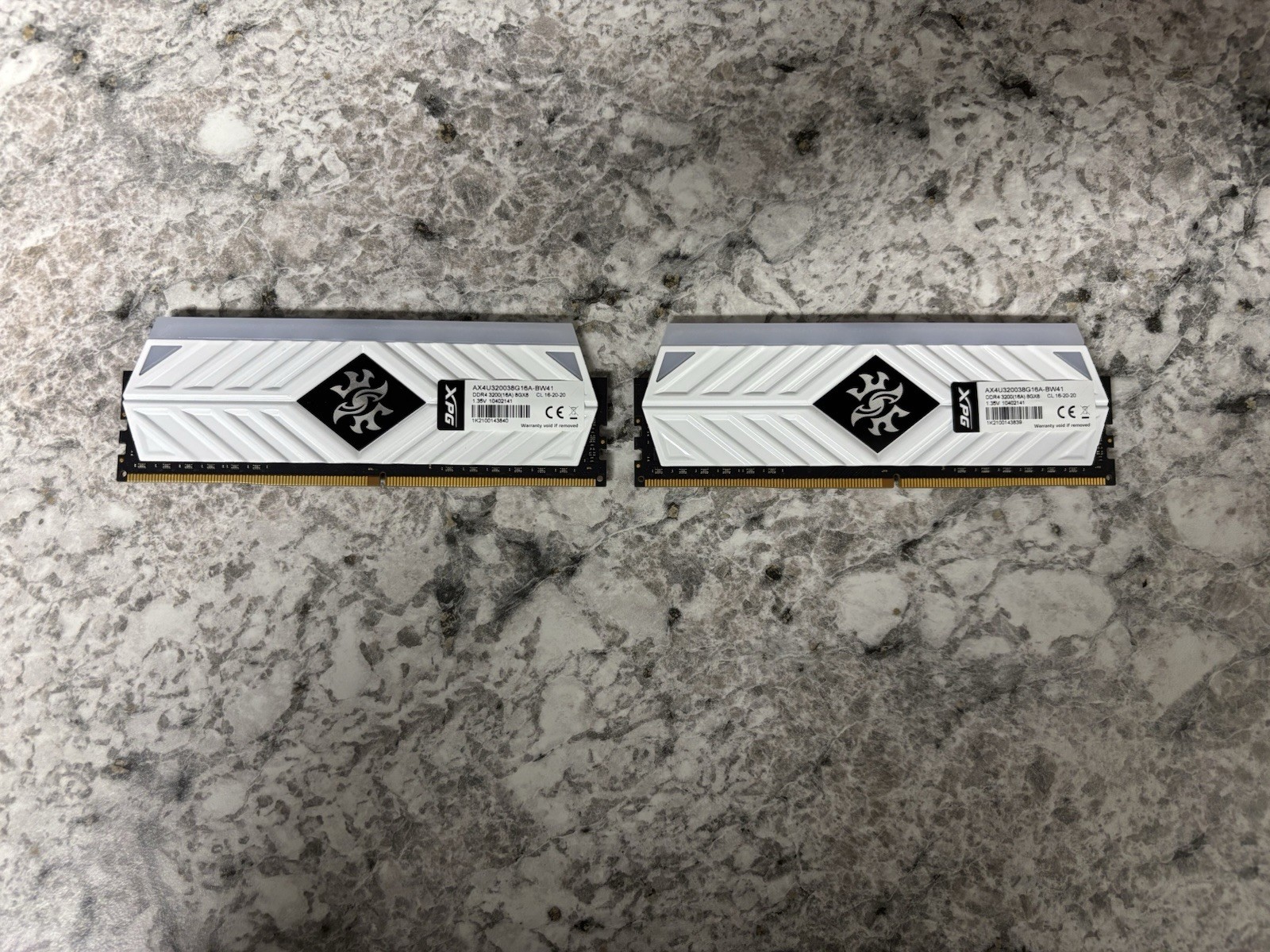 ADATA XPG SPECTRIX D41 RGB 16GB (2x8GB) DDR4 3200MHz CL16 White RAM ADATA XPG SPECTRIX D41 RGB 16GB (2x8GB) DDR4 3200MHz CL16 White RAM