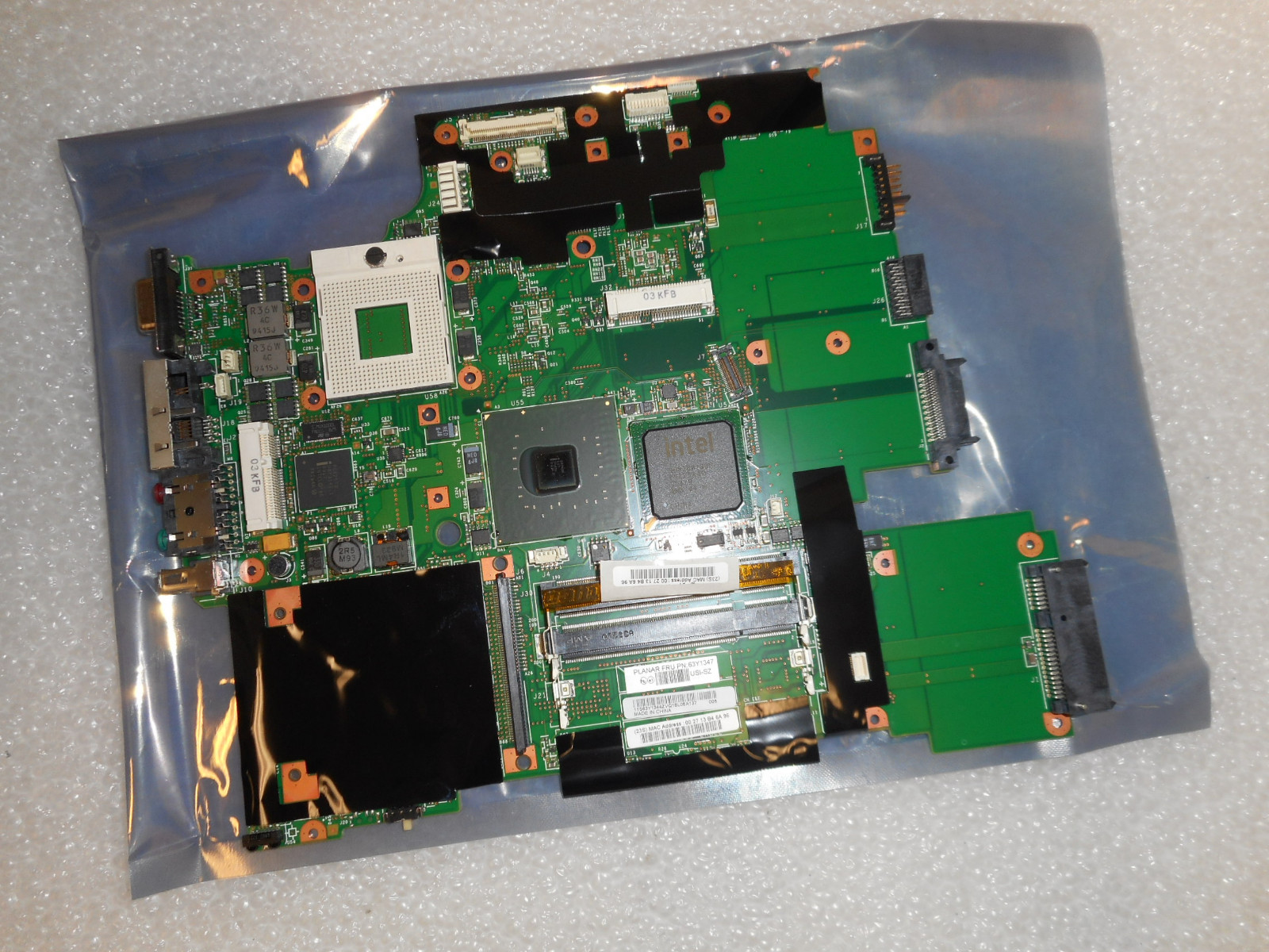 NEW GENUINE IBM Lenovo T60 T60p Intel 945GM Graphics Laptop Motherboard 63Y1347 NEW GENUINE IBM Lenovo T60 T60p Intel 945GM Graphics Laptop Motherboard 63Y1347