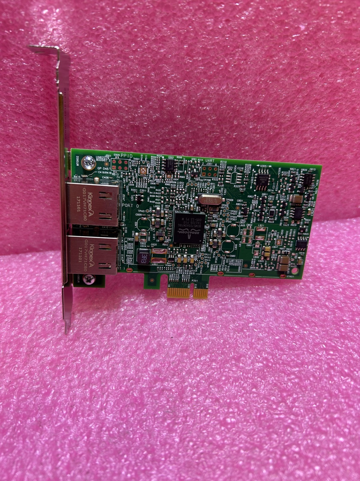 HP 616012-001 1GB 332T ETHERNET ADAPTER Long bracket HP 616012-001 1GB 332T ETHERNET ADAPTER Long bracket