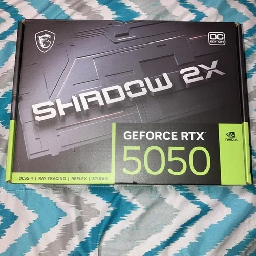 MSI GeForce RTX 5050 SHADOW 2X Graphics Card Shadow 2X GeForce RTX 5050