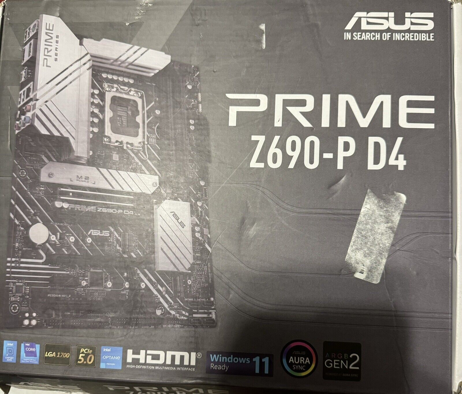 ASUS Prime Z690-P WiFi LGA1700 ATX Motherboard (PCIe 5,14+1 Power Stages,3X M.2.