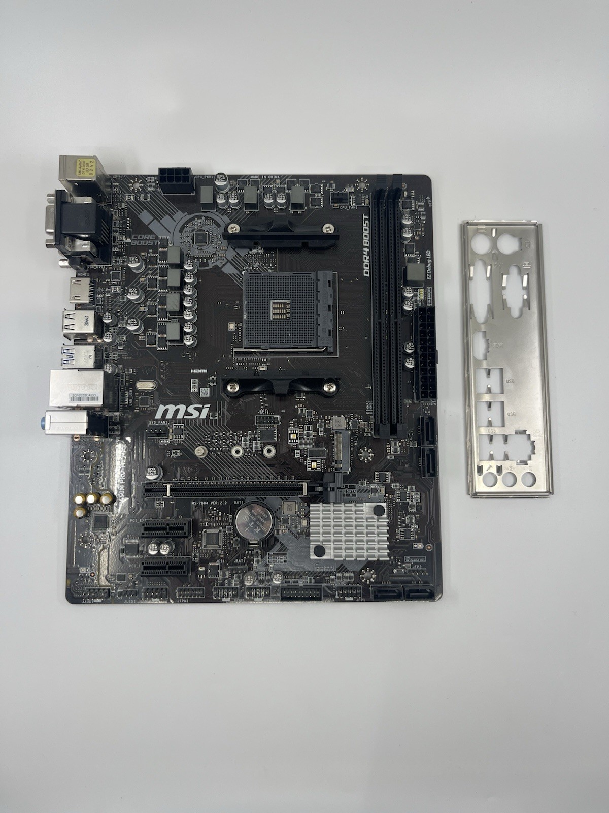 MSI B450M Pro-M2 Max AMD AM4 DDR4 Micro ATX Motherboard MSI B450M Pro-M2 Max AMD AM4 DDR4 Micro ATX Motherboard