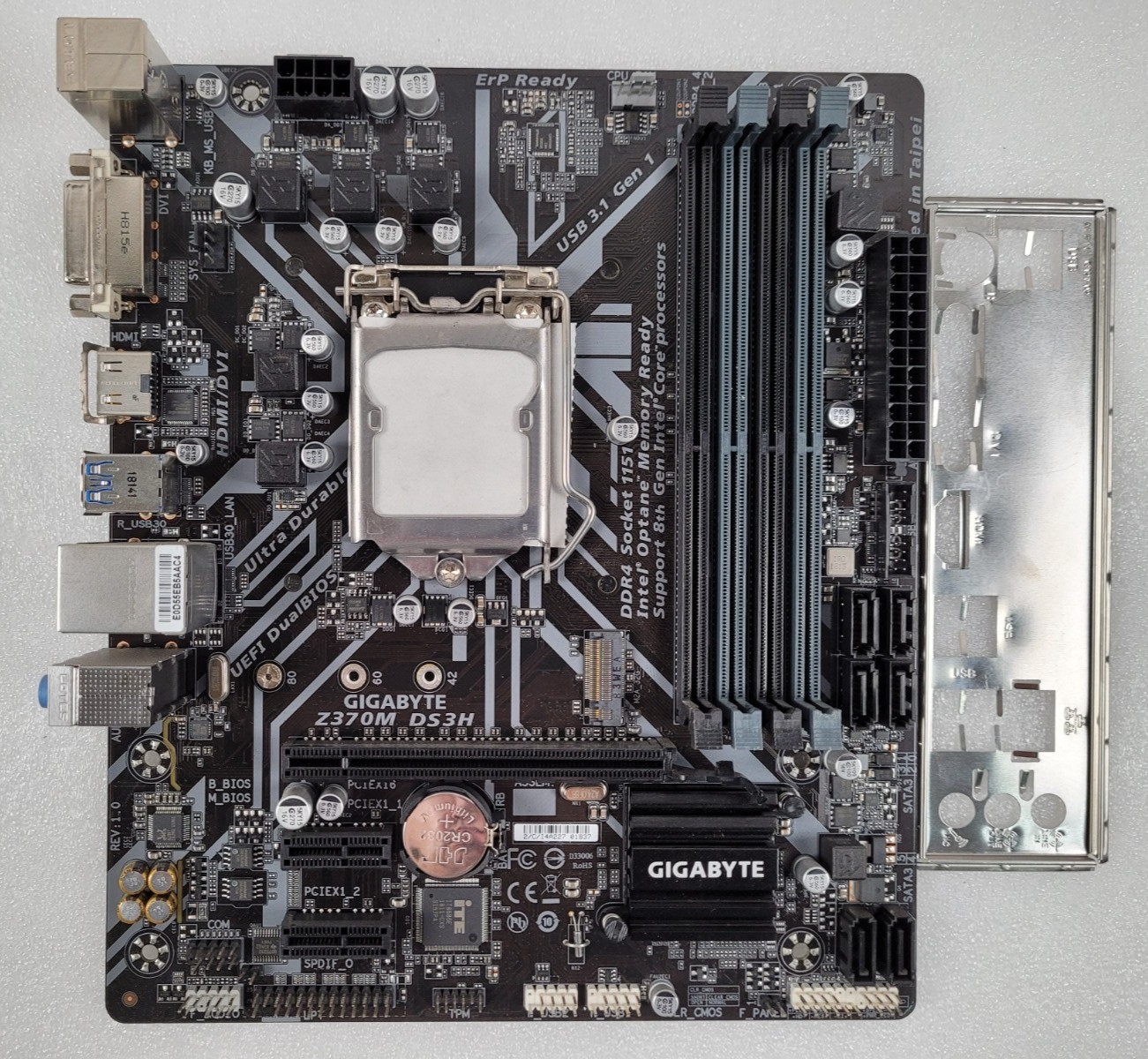 GIGABYTE Z370M DS3H LGA1151 DDR4 MOTHERBOARD