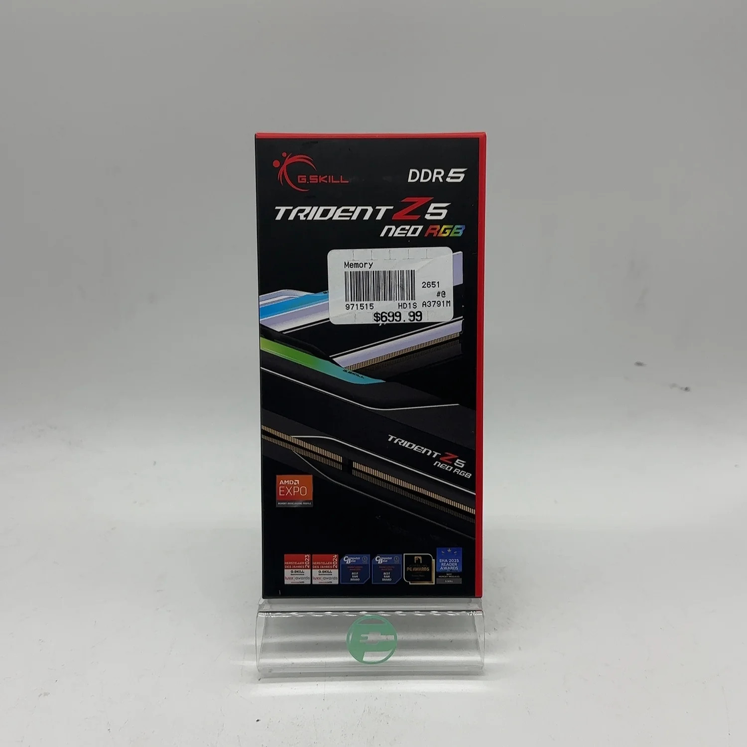 New G.Skill Trident Z Neo Series 32GB 1x32GB RAM DDR5 6000MHz New G.Skill Trident Z Neo Series 32GB 1x32GB RAM DDR5 6000MHz