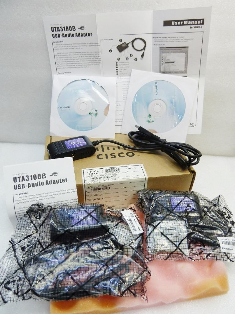 3x Cisco MOH-USB-AUDIO Music On Hold USB Audio Adapter | 74-4839-01 | 2 are New 3x Cisco MOH-USB-AUDIO Music On Hold USB Audio Adapter | 74-4839-01 | 2 are New