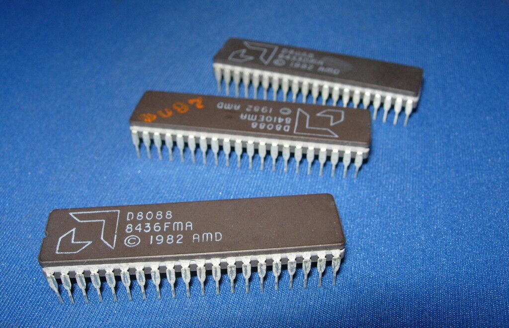QTY-1 D8088 Vintage 1982+ AMD CPU CERDIP Collectible Rare 8088D NEW LAST ONES