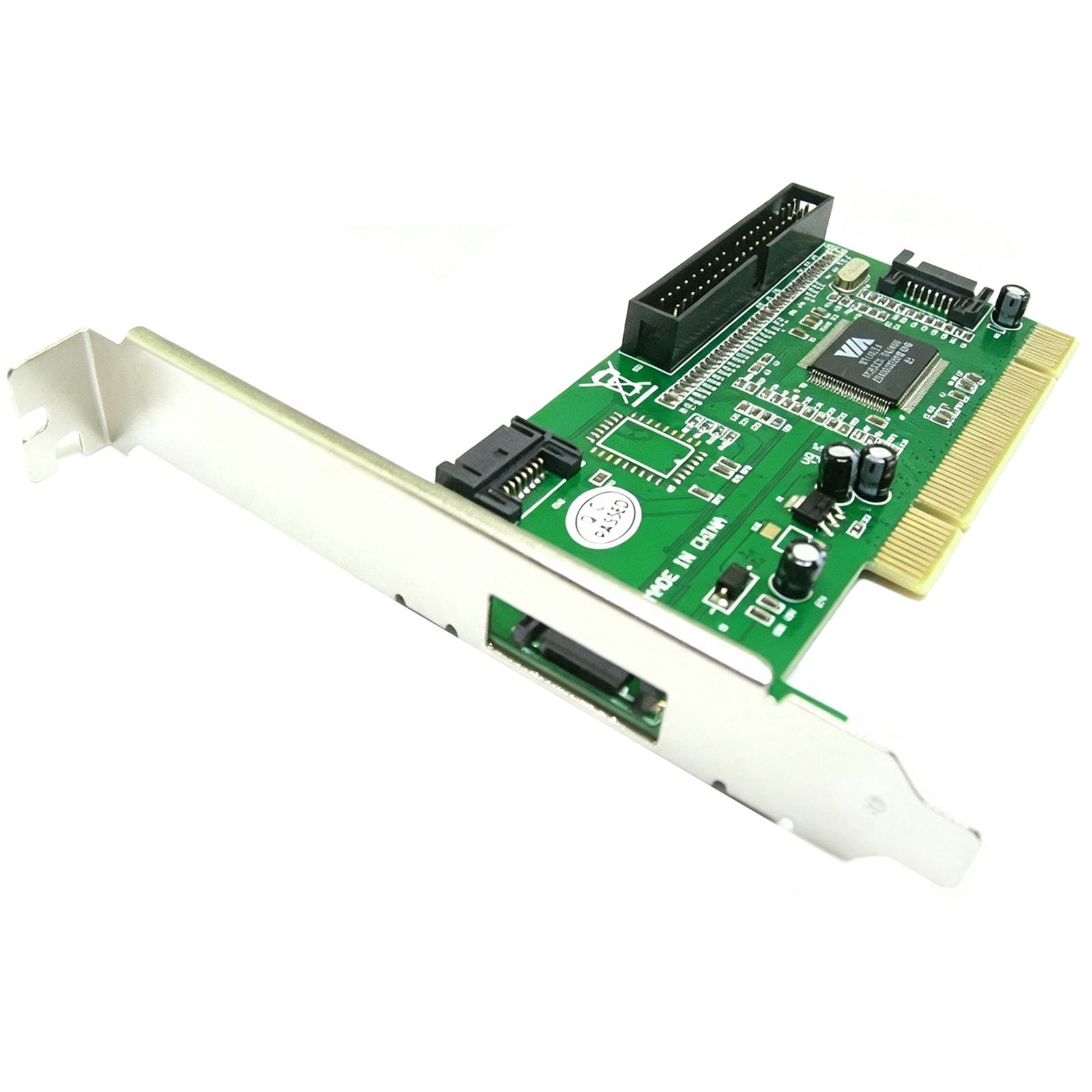 New PCI 32bit to 3 SATA+1 IDE combo RAID Card Adapter VIA6421 for XBOX360 US New PCI 32bit to 3 SATA+1 IDE combo RAID Card Adapter VIA6421 for XBOX360 US