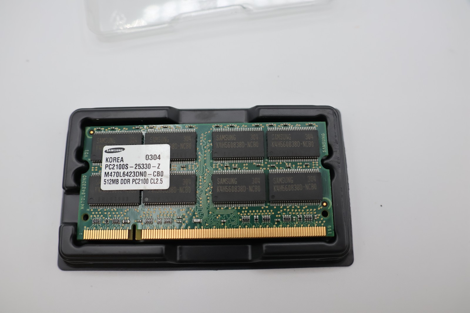 512MB SAMSUNG DDR MEMORY RAM PC2100S-25330-Z 2.5V-0253 512MB SAMSUNG DDR MEMORY RAM PC2100S-25330-Z 2.5V-0253
