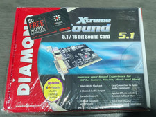 New Sealed Retro Vintage Diamond Xtreme Sound 5.1 - PCI Sound Card 16bit picture
