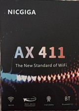NICGIGA AX411 Wi-Fi 6E Bluetooth 5.3 M.2 Wireless Card 5400Mbps picture