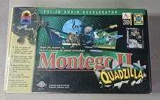 RARE Vintage sealed Turtle Beach Montego II Quadzilla AUREAL Vortex 2 PCI picture
