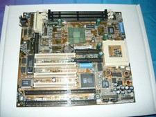 Vintage Asus P5S-B Super Socket 7 SiS 530 Motherboard Onboard Video Used Good picture