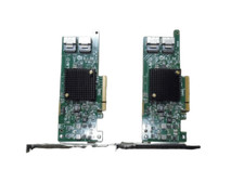 Lot of 2 LSI 9207-8i 6Gbps SAS PCIe 3.0 HBA Full Height IT-Mode picture