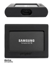 Silicone Bumper for Samsung Portable SSD T5, Strong-Shock Absorbing, Slip-Resist picture