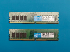 Crucial 32GB 2x16GB DDR4-2400 UDIMM PC4-19200 RAM CT16G4DFD824A picture