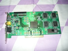 Vintage DFI AGP-9800 Trident 3DImage 9850 AGP 4MB Video Card Used picture