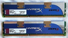 Kingston HyperX 4GB (2x2GB) DDR3 1600MHz RAM Kit KHX1600C8D3K2/4GX picture
