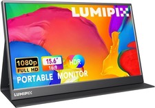 15.6 Inch Portable Monitor 1080P FHD IPS with USB-C & HDMI, Ultra-Slim Design picture