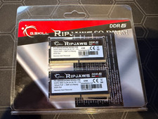 G.SKILL Ripjaws 32GB 2x16GB DDR5-4800 SODIMM CL34 F5-4800S3434A16GX2-RS New Seal picture