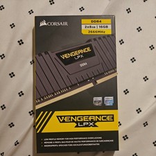 Corsair Vengeance 16GB DDR4 2666MHz (8 X 2) (Black) - 2 Sticks picture