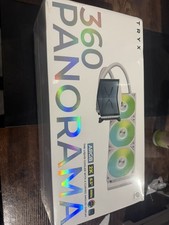 NEW, SEALED TRYX PANORAMA 360 ARGB White AIO w/ BUILT IN VRM FAN picture
