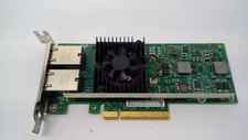 INTEL DELL X540-T2 CONVERGED Dual Port 10Gb Ethernet Network 03DFV8 0K7H46 Low picture