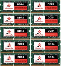 *LOT OF 10* 32GB DDR4 3200MHz PC4-25600 1.2V 2RX8 260PIN SO-DIMM MEMORY RAM picture