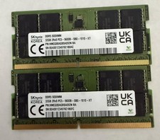 SK hynix 64GB (2x 32GB) DDR5-5600 PC5-5600B SO-DIMM HMCG88AGBSA092N Tested picture