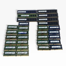 Lot of 30 DDR3 PC3 RAM Mixed Laptop 4GB SODIMM 8GB Desktop/Server Memory Modules picture