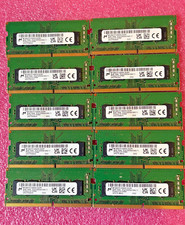 Lot Of 10 - 8GB 3200MHZ DDR4 SODIMM, Micron picture