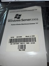 MICROSOFT WINDOWS SERVER 2003 DEVICE CLIENT ACCESS LICENSES 5 picture
