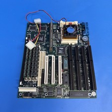 Vintage Socket 7 Motherboard Intel Pentium 120MHz 16MB RAM Cache Untested picture