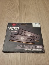 Patriot Viper Steel Gaming Memory DDR4 2x4GB 8GB 3200MHz CL16 RAM picture