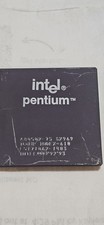 Vintage 1992-1993  Intel Pentium Processor Chip  A-80502-75 SX969 picture