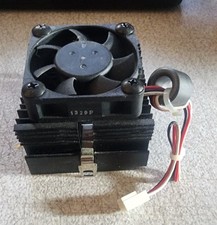 Vintage Acer SOCKET 7 CPU COOLER FAN & HEATSINK 3 PIN CONNECTOR picture