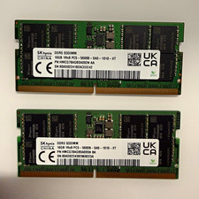SK hynix 32GB (2x16GB) DDR5 PC5-5600B 262-Pin SO-DIMM ECC RAM picture