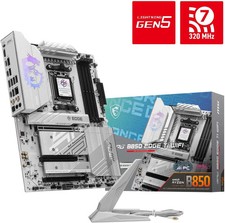 (Factory Refurbished) MSI MPG B850 EDGE TI WIFI AM5 AMD ATX DDR5 MOTHERBOARD picture
