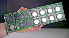 Vintage ICE “Green Ice” PCI Graphics Card 1990s Retro PC GPU – Display Piece picture