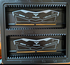 TEAMGROUP T-Force Delta RGB 64GB (2x32GB) DDR5-6000 CL38 Desktop RAM Black picture