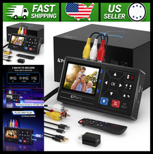 Portta VHS to Digital Converter with Remote for VCR, Hi8, Mini DV, Games picture