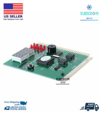 LED 4Digit PC Computer Diagnostic Card Motherboard Mainboard POST Tester PCI ISA picture