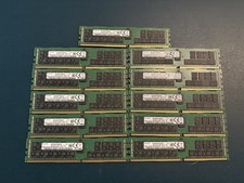 Lot of 11: Samsung 32GB DDR4 RDIMM ECC PC4-2666V 288-Pin M393A4K40CB2-CTD7Q picture