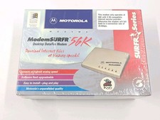 Motorola ModemSURFR External 56K Desktop Data Fax Modem Microsoft Windows NT 95 picture