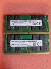 Micron 32GB Kit 2x16GB DDR4-3200 PC4-3200AA SO-DIMM Laptop Memory RAM picture